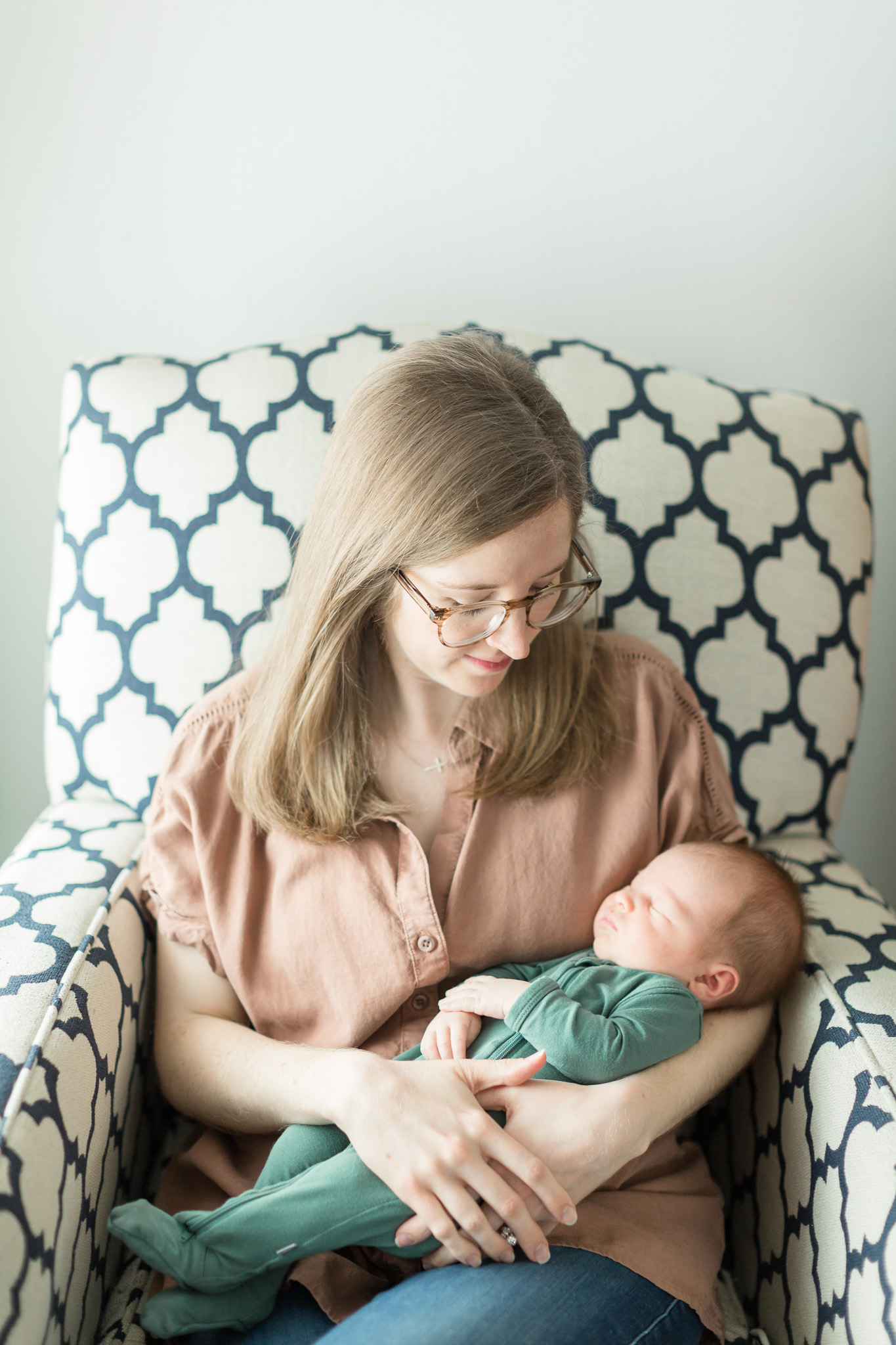 Fort Worth home newborn photographer